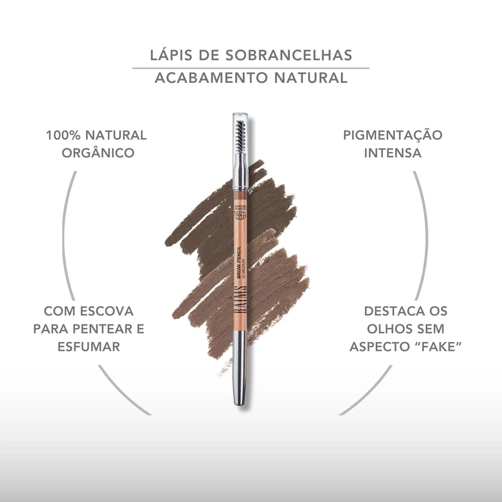 Brow Pencil - BAIMS Natural Makeup