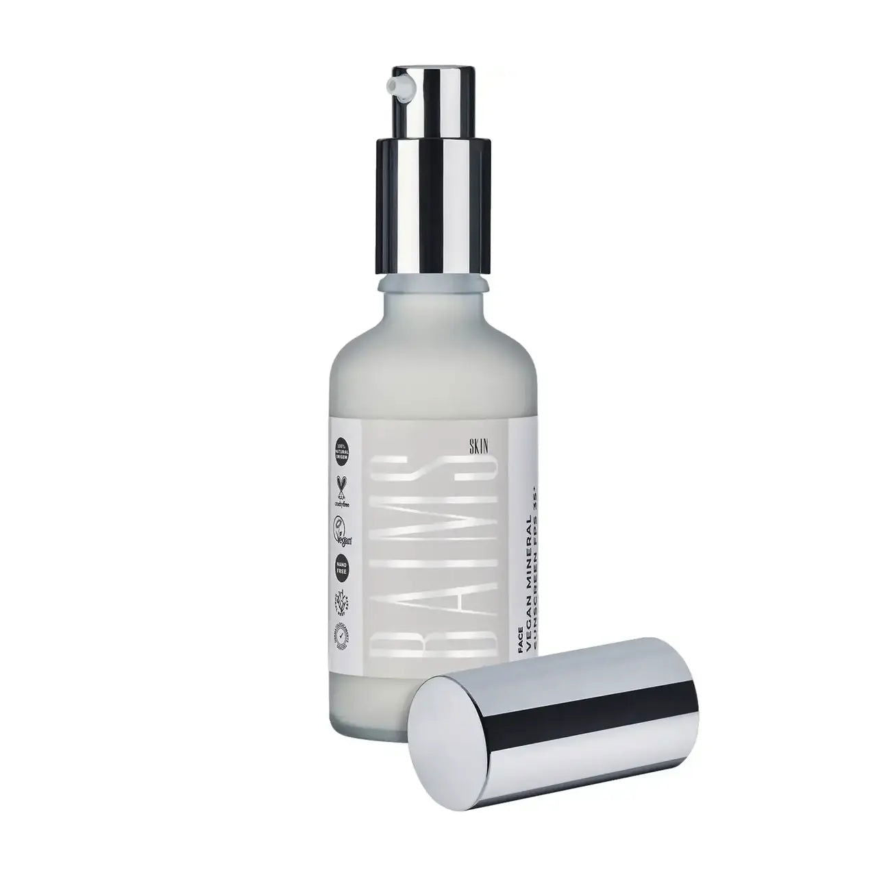 Vegan Mineral Sunscreen FPS35 - BAIMS Natural Makeup