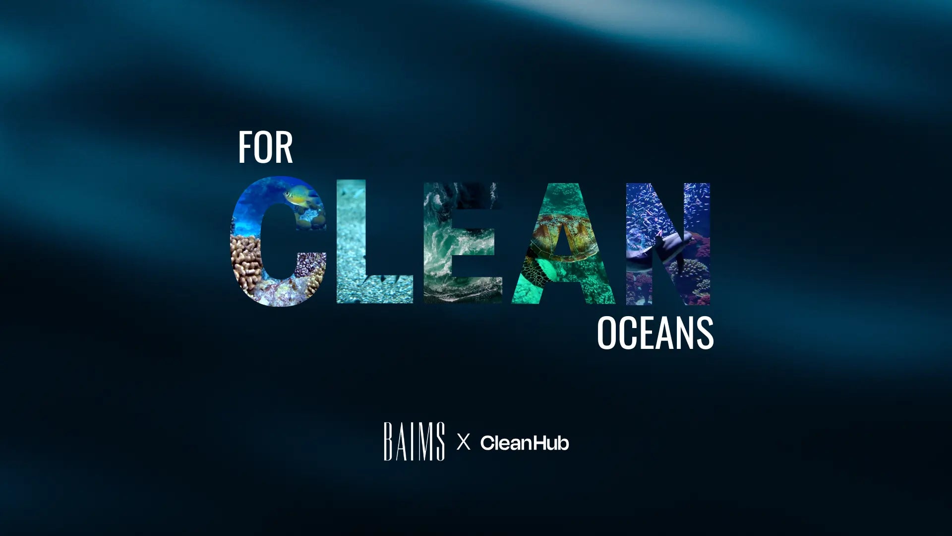 BAIMS + CleanHub: mais do que beleza, impacto real pelos oceanos
