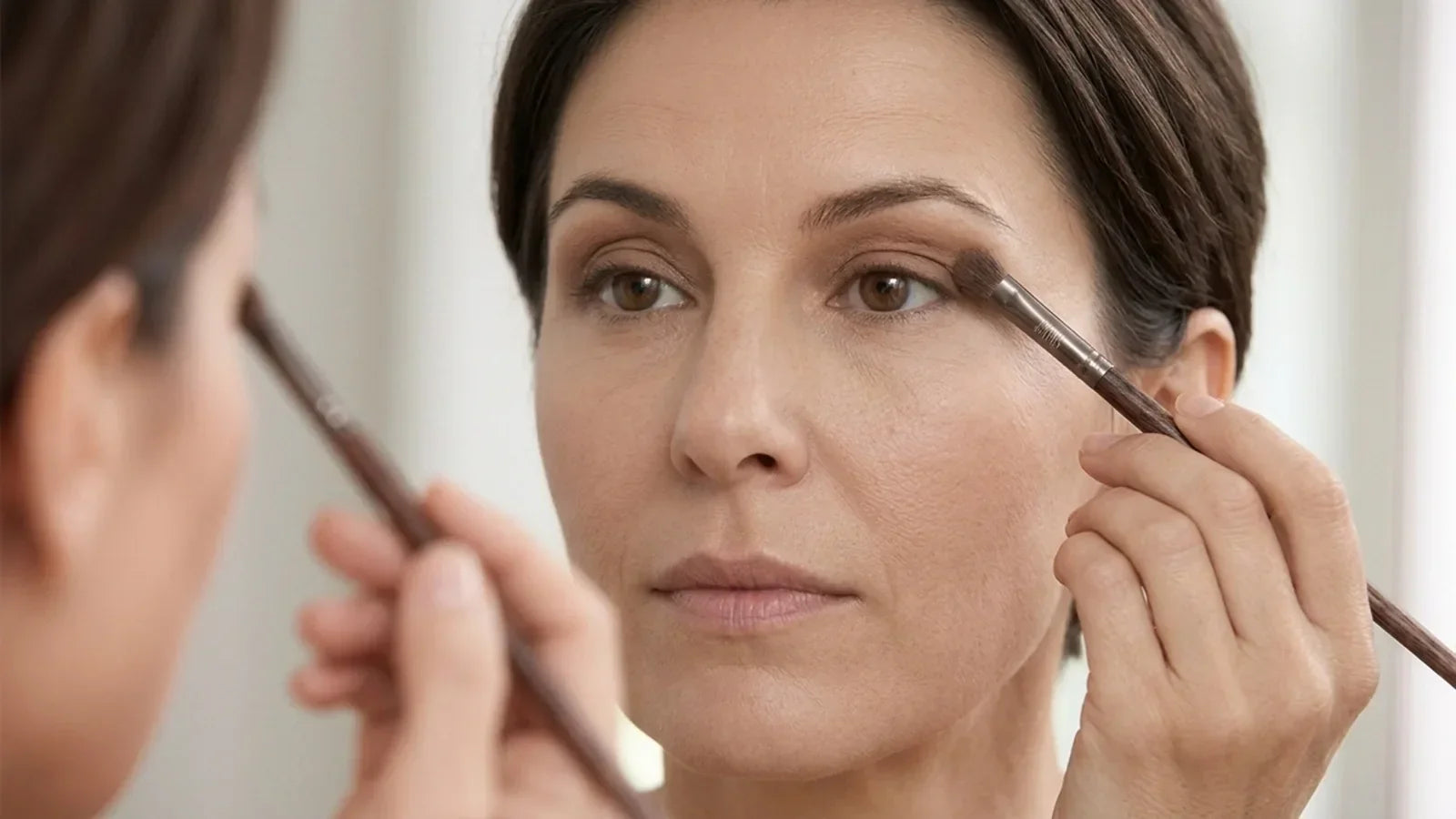 Maquiagem para olhos fundos ou pálpebra caída: uma técnica para cada formato