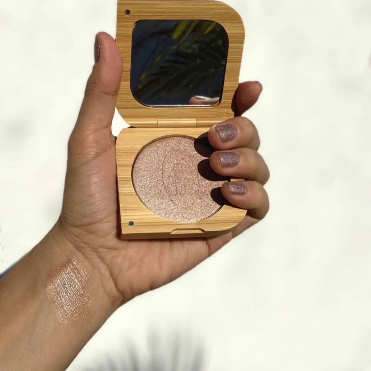 Iluminador Mineral Compacto - BAIMS Natural Makeup